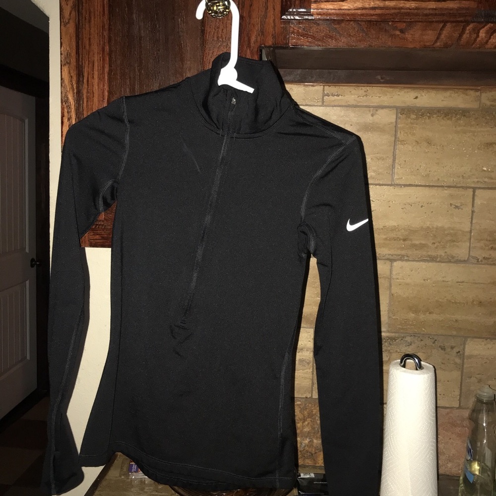 nike pro half zip spandex jacket